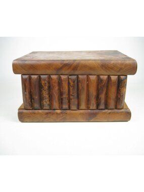 Handcrafted Moroccan Thuya Wood Magic Puzzle Box WONT OPEN READ